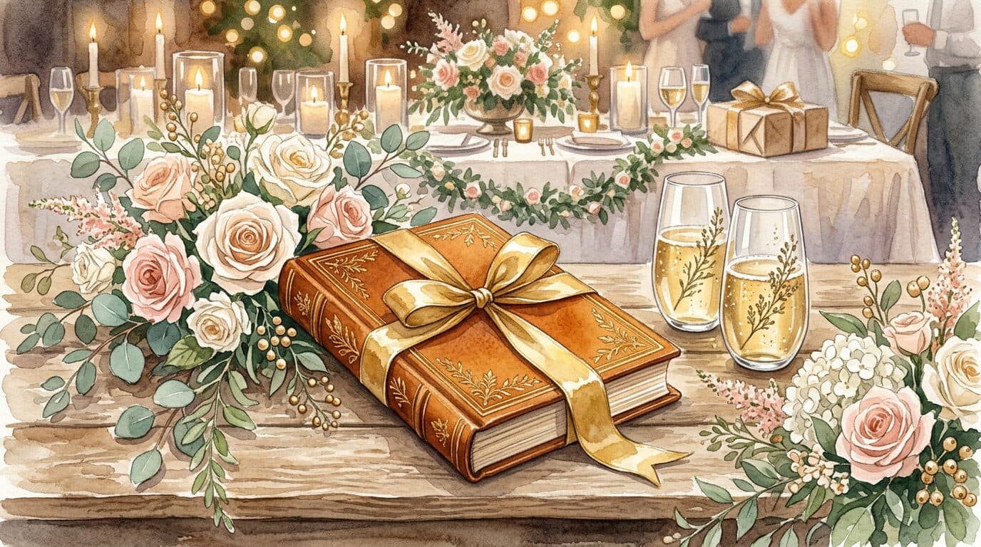 A Life Story Book as a Wedding Gift