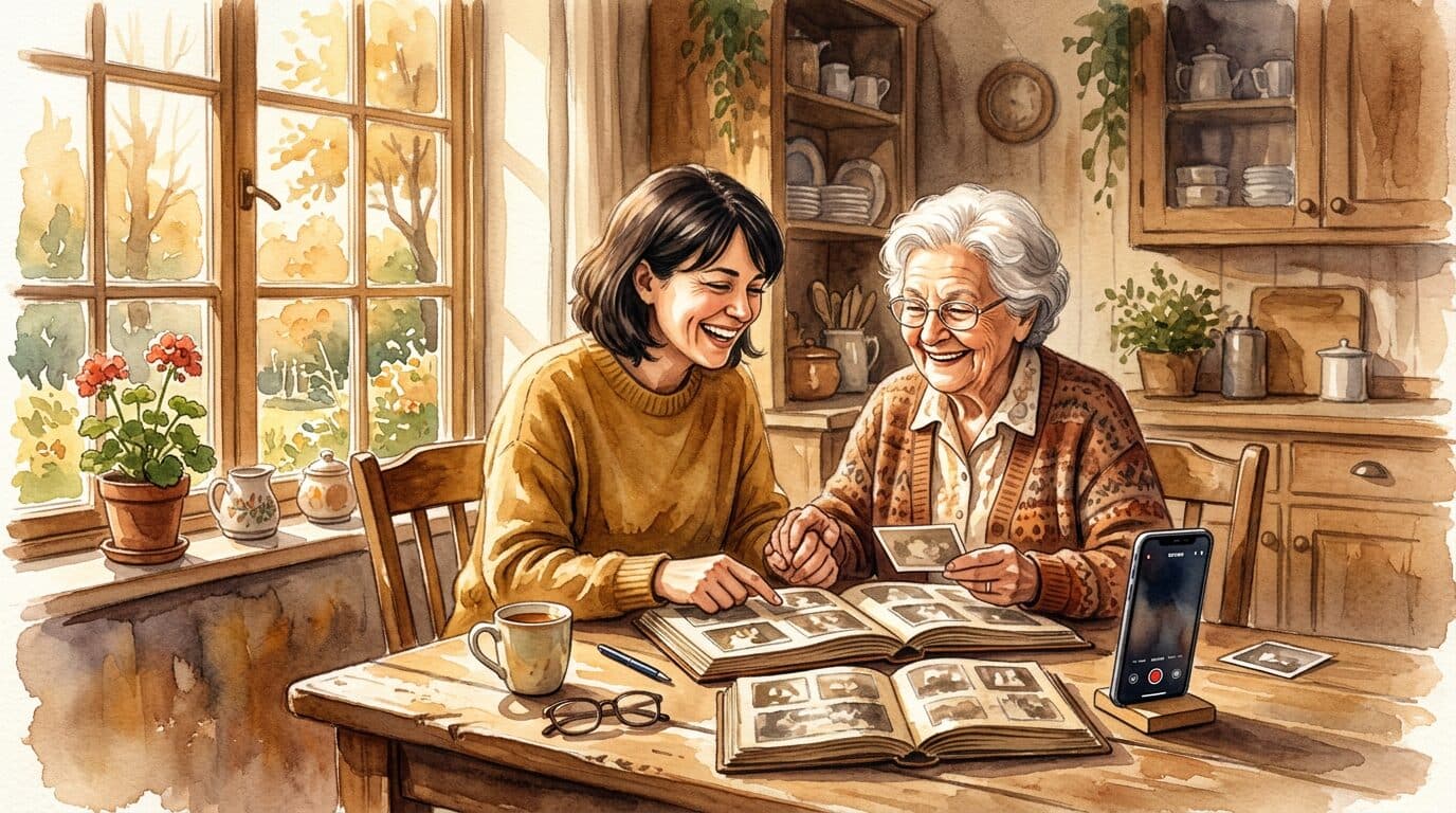 How to Record Your Parents' Stories Before It's Too Late